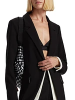 Kelly Contrast Layered Blazer