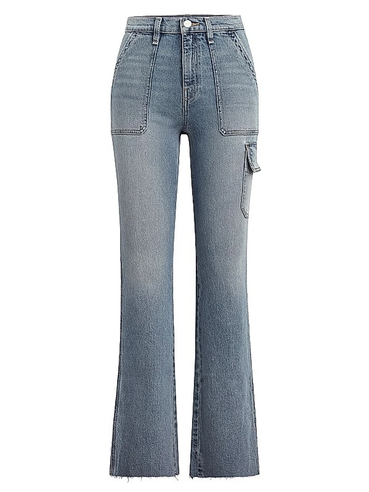 Utility Faye Ultra High-Rise Bootcut Jeans