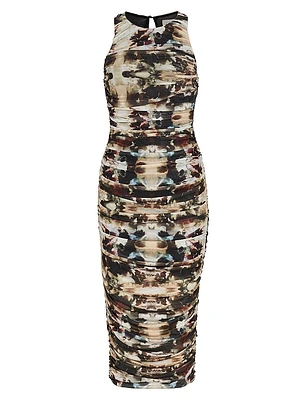 Lissi Rushed Bodycon Dress