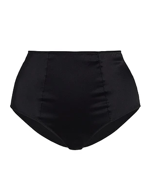 Tous Les Jours High-Waist Stretch-Silk Brief