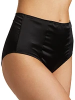Tous Les Jours High-Waist Stretch-Silk Brief