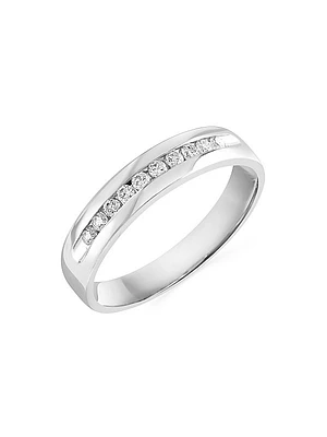 COLLECTION Diamond & 14K White Gold Ring