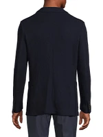 Knit Wool Jersey Jacket