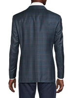 Siena Micro Check Wool Sportcoat