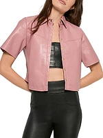Mojave Recycled Leather Top