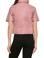 Mojave Recycled Leather Top