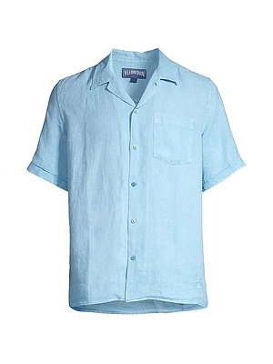 Charli Har Linen Camp Shirt