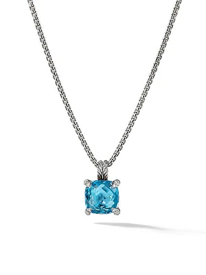 Chatelaine Pendant Necklace in Sterling Silver