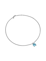 Chatelaine Pendant Necklace in Sterling Silver