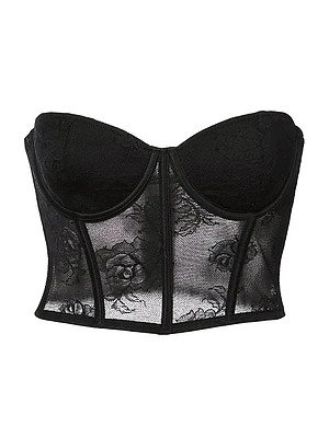 Bouquet Lace Bustier Top