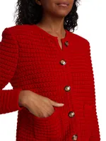 Gaspard Knit Cotton-Blend Cardigan