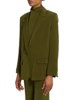 California Silk Long Jacket