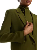 California Silk Long Jacket
