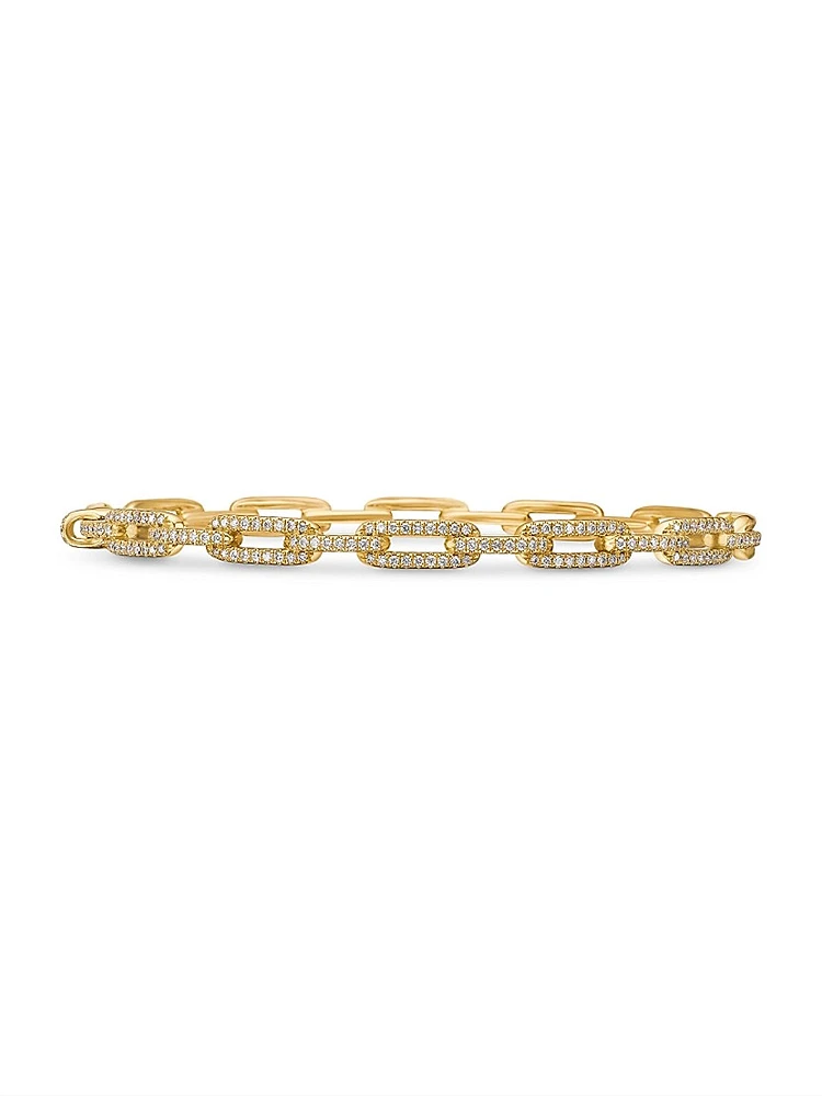 Stax Chain Link Bracelet 18K Yellow Gold