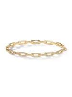 Stax Chain Link Bracelet 18K Yellow Gold