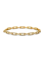 Stax Chain Link Bracelet 18K Yellow Gold