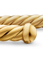 Cable Flex Bracelet 18K Yellow Gold, 4mm