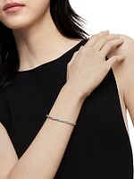 Stax Chain Link Bracelet 18K White Gold