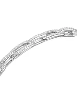Stax Chain Link Bracelet 18K White Gold