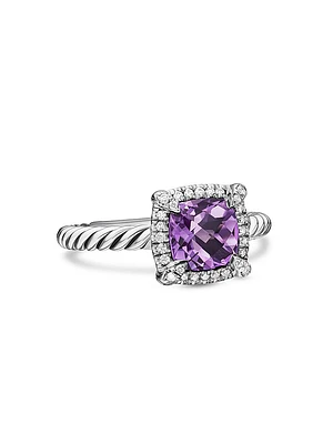 Petite Chatelaine® Pavé Bezel Ring with Diamonds