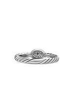Cable Collectibles® Oval Ring With Diamonds