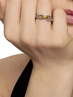 Cable Loop Band Ring Sterling Silver