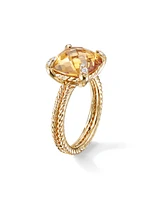 Chatelaine® Ring 18K Yellow Gold with Pavé Diamonds