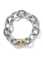 Extra-Large Oval Link Bracelet with 18K Yellow Gold