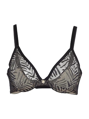 Graphic Allure Molded Mesh Underwire Bra