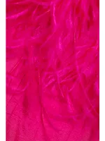 Paula Feather-Trimmed Minidress