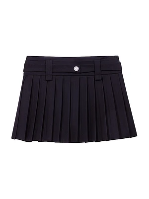 Short Pleated Skirt