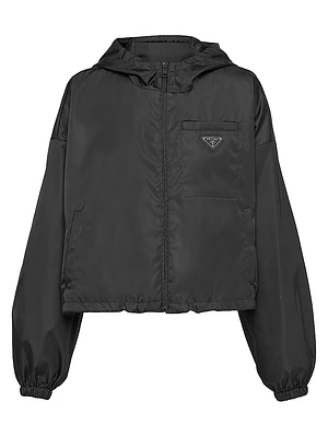 Re-Nylon Cropped Jacket
