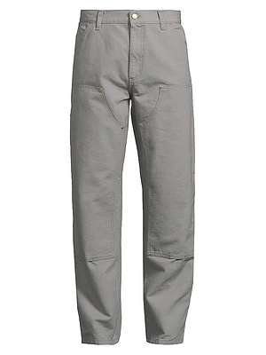 Cotton Double-Knee Pants