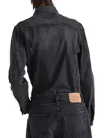 Denim Blouson Jacket