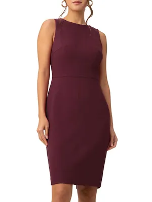 Petit Rouge Sheath Minidress