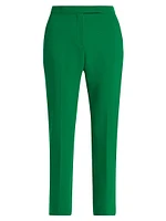 Fuoco Wool-Blend Straight-Leg Pants