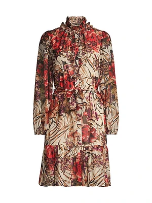 Sami Belted Floral Dress