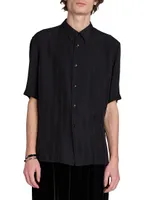 Shirt Matte And Shiny Cassandre Striped Silk
