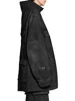 Balenciaga Double Front Military Parka