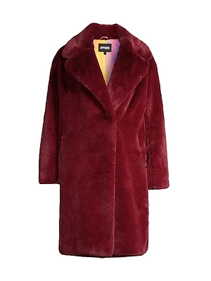 Stella Plant-Based Faux-Fur Coat