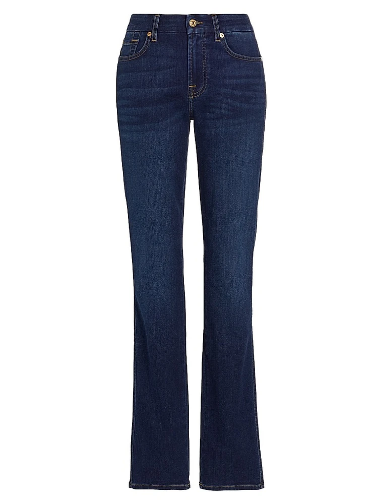 Kimmie High-Rise Stretch Straight-Leg Jeans