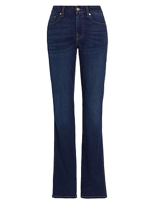 Kimmie High-Rise Stretch Straight-Leg Jeans