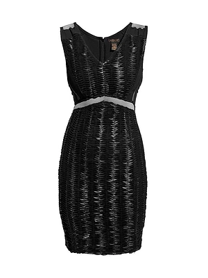 Safe & Sound Leather Dress