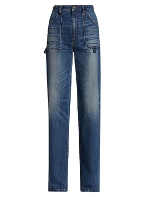 Quentin Straight-Leg Cargo Jeans