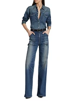 Quentin Straight-Leg Cargo Jeans