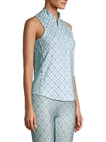 Moroccan Sun Sleeveless Vesta Top