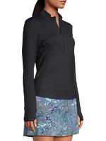 Halley Quarter Zip Turtleneck