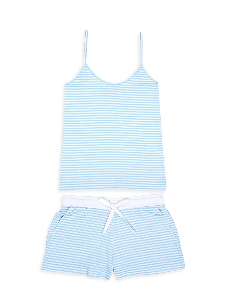 Stripe Jersey Camisole Set