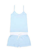 Stripe Jersey Camisole Set