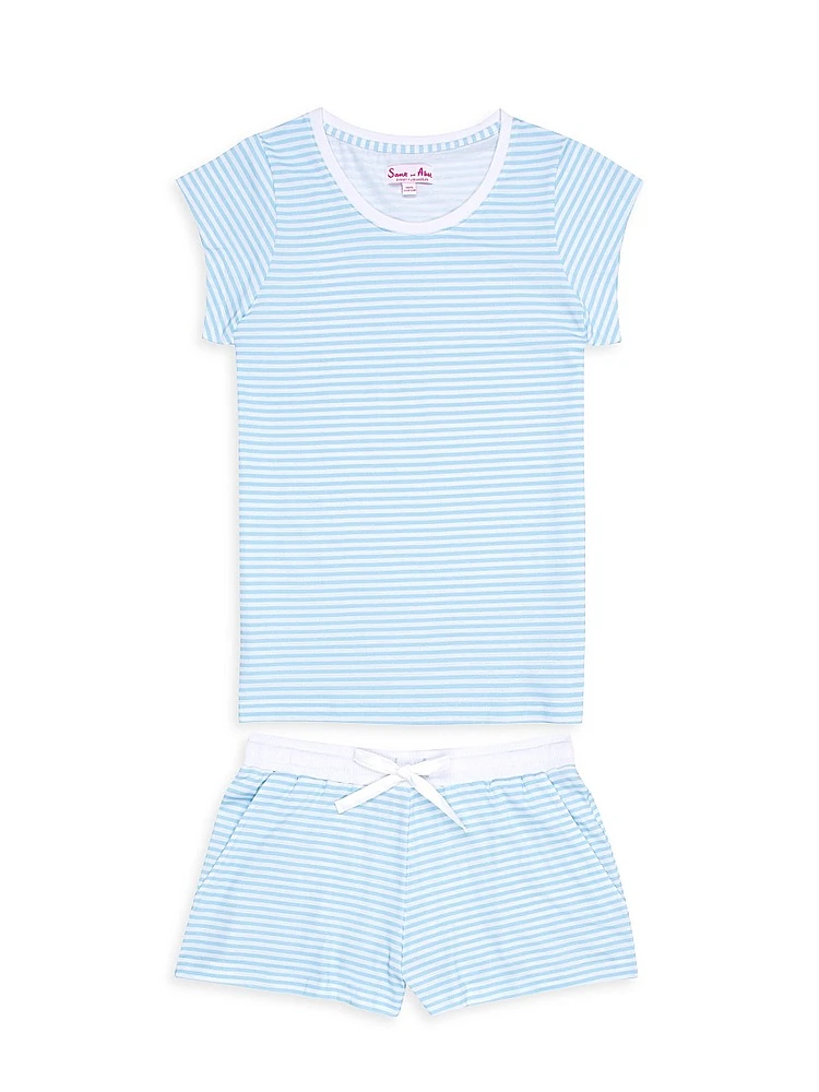 Jersey Short Sleeve Pajama Set